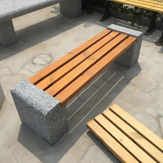 宁夏公园椅子厂家批发石墩椅子定制