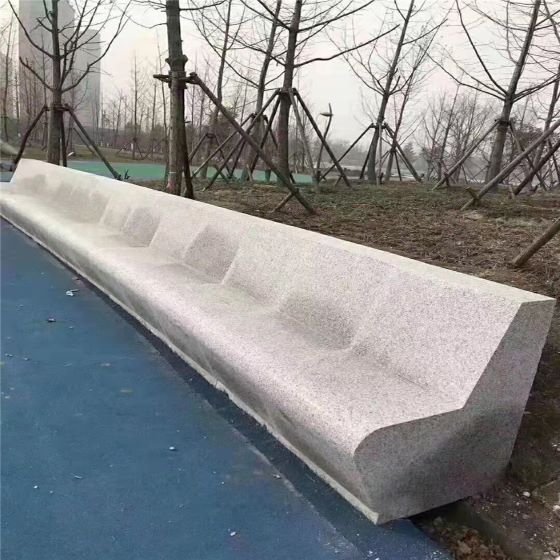 北京石材公园椅纯石材座凳批发定制