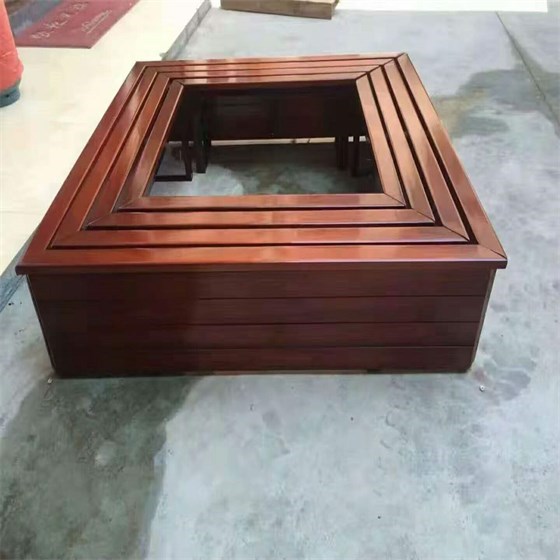 上海花箱组合座椅木塑拼接座椅厂家直销